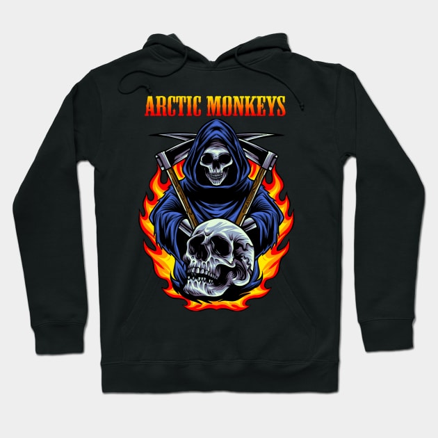 MONKEYS FROM ARCTIC BAND Hoodie by rackoto